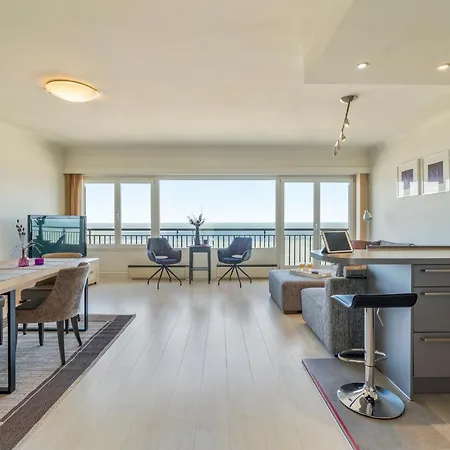 Skyline App 5p Met Prachtige Uitzichten & Terras Oostende